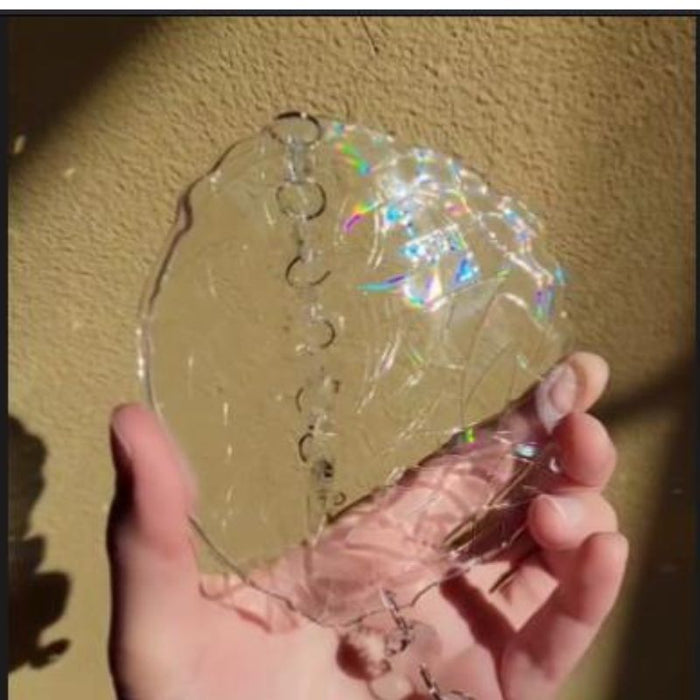Holographic Film Suncatcher for Resin Tool