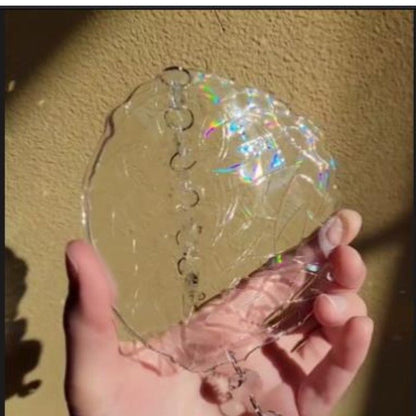 Holographic Film Suncatcher for Resin Tool
