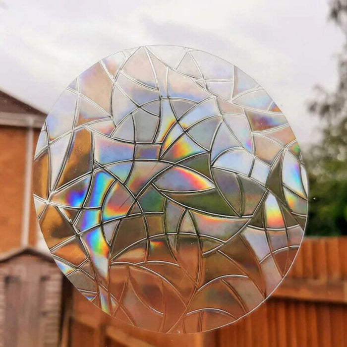 Holographic Film Suncatcher for Resin Tool