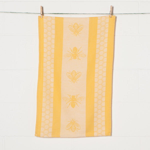 Honeybee Jacquard Tea Towel - Ali's Wagon
