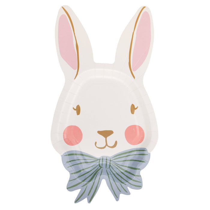 HOP1241 - Bunny Face Shaped Plate