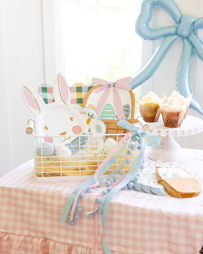 HOP1241 - Bunny Face Shaped Plate