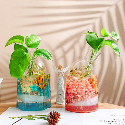 Hydroponic Vase Base Resin Molds