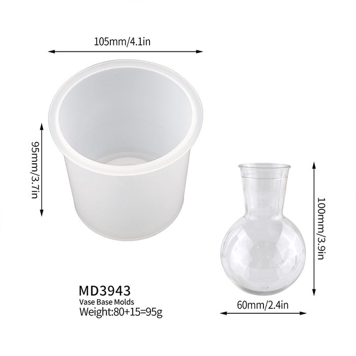 Hydroponic Vase Base Resin Molds