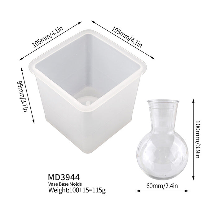 Hydroponic Vase Base Resin Molds