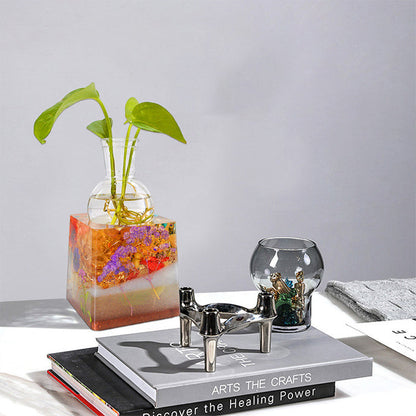 Hydroponic Vase Base Resin Molds
