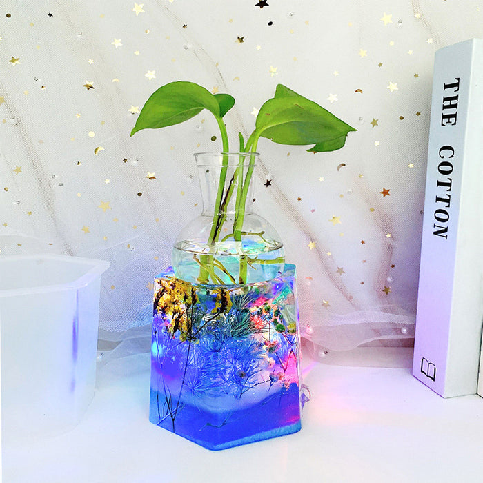 Hydroponic Vase Base Resin Molds
