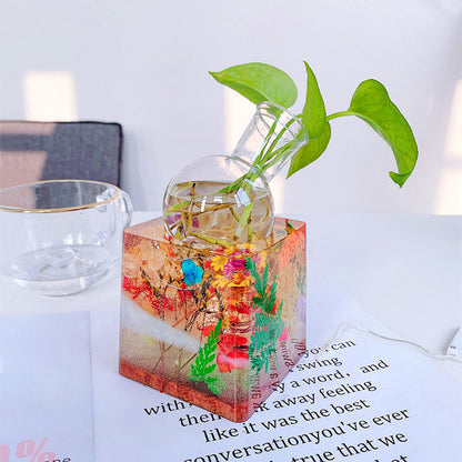 Hydroponic Vase Base Resin Molds