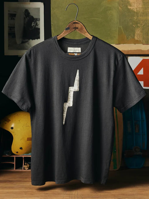 imogene + willie - the "bolt" tee - Black