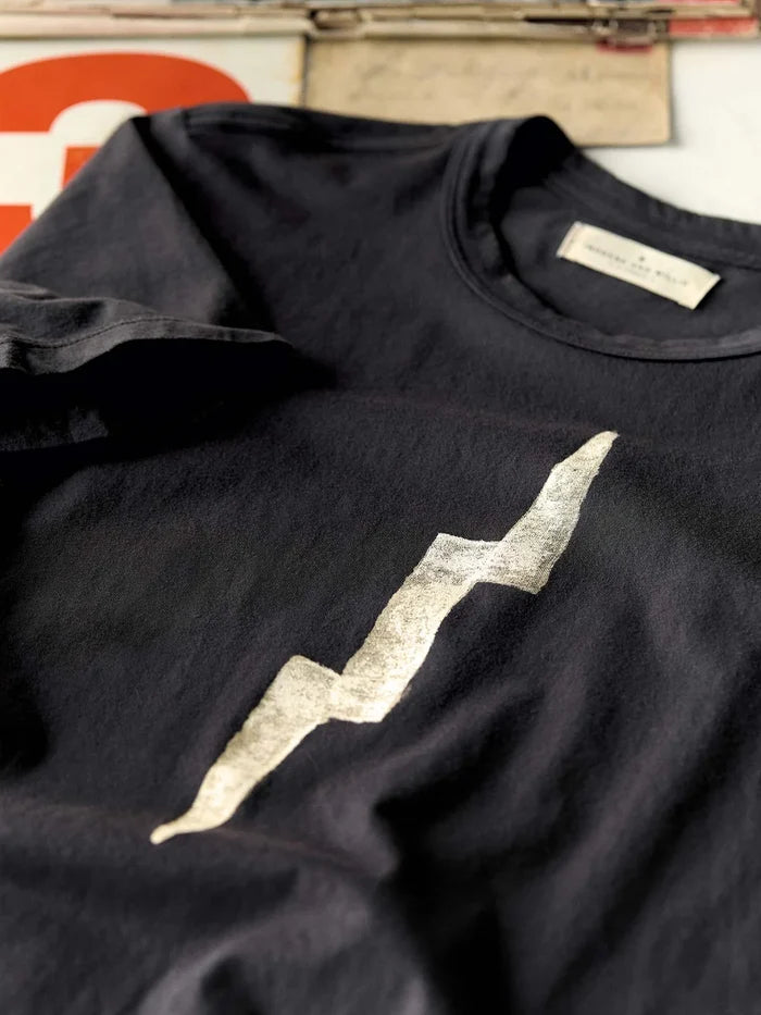 imogene + willie - the "bolt" tee - Black