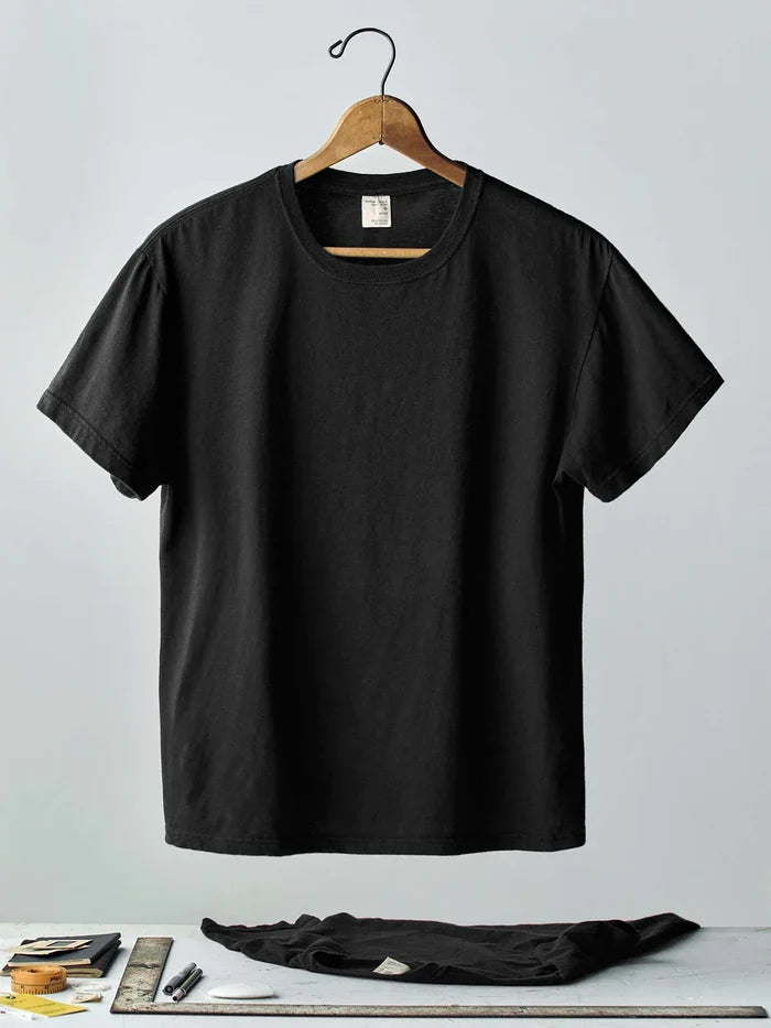 imogene + willie - the cotton project tee - Faded Black