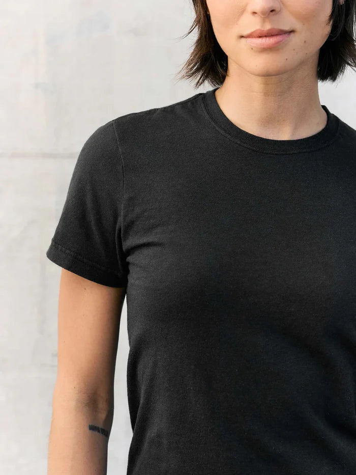 imogene + willie - the cotton project tee - Faded Black