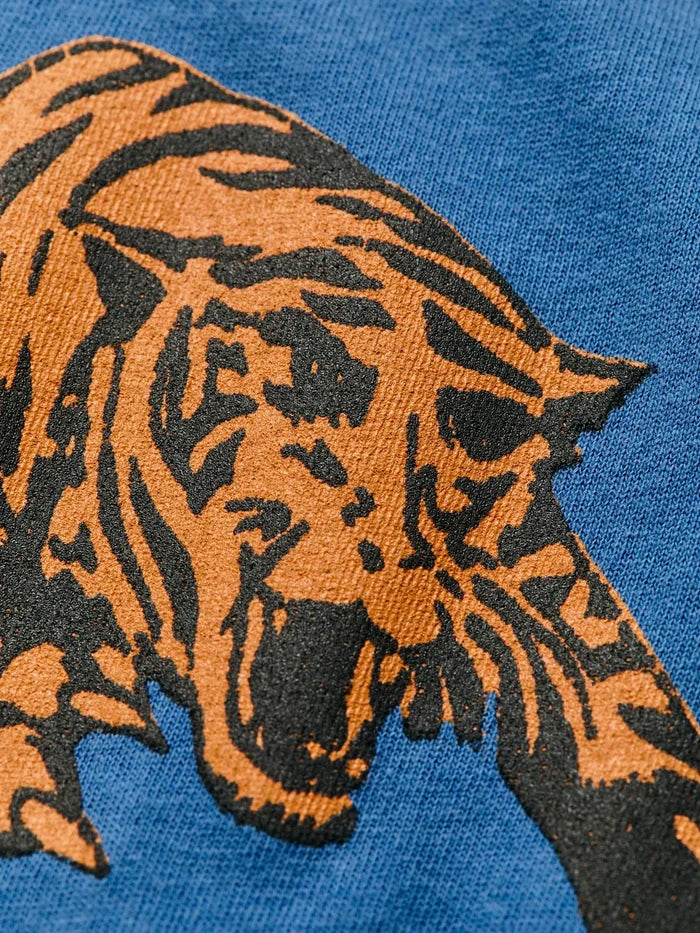 imogene + willie - the "state"  tee - Washed Blue