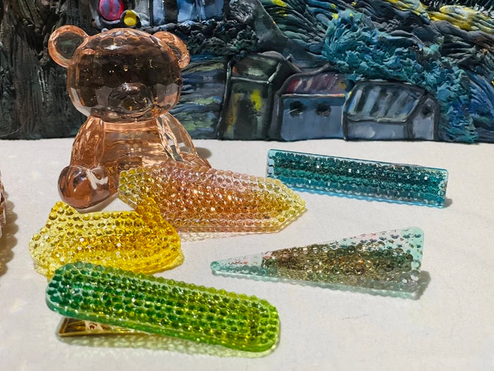 IntoResin Handmade Diamond Hairpin Molds