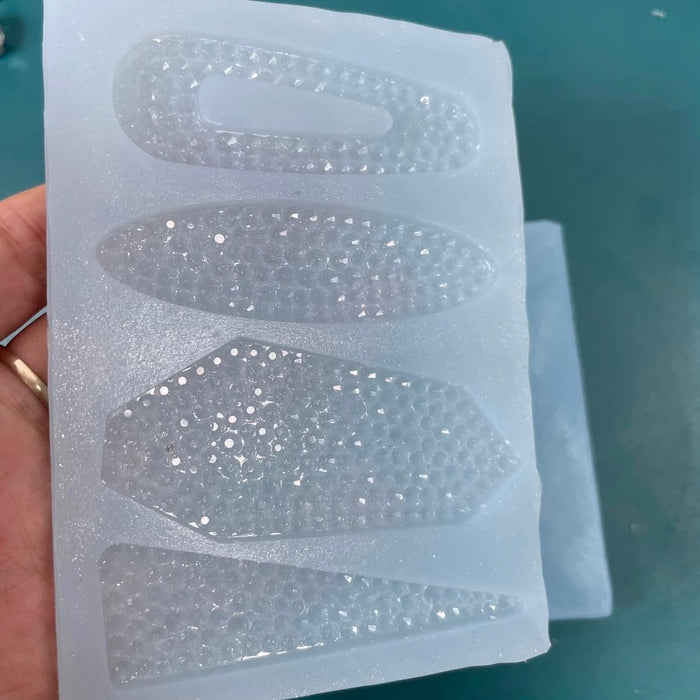 IntoResin Handmade Diamond Hairpin Molds