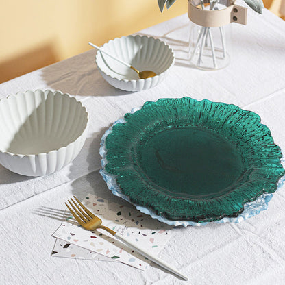 Irregular Thick Plate Storage Tray Resin Mold
