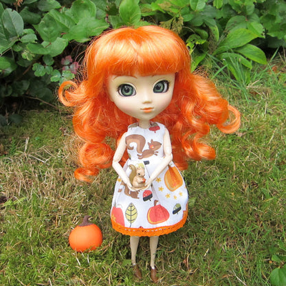 Jack O' Lantern Hallween Pumpkin Polymer Clay Miniature
