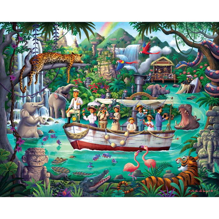 Jungle River Expedition | 210 Piece Personal Puzzle