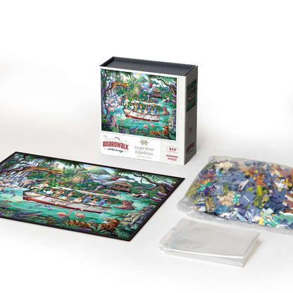 Jungle River Expedition | 210 Piece Personal Puzzle