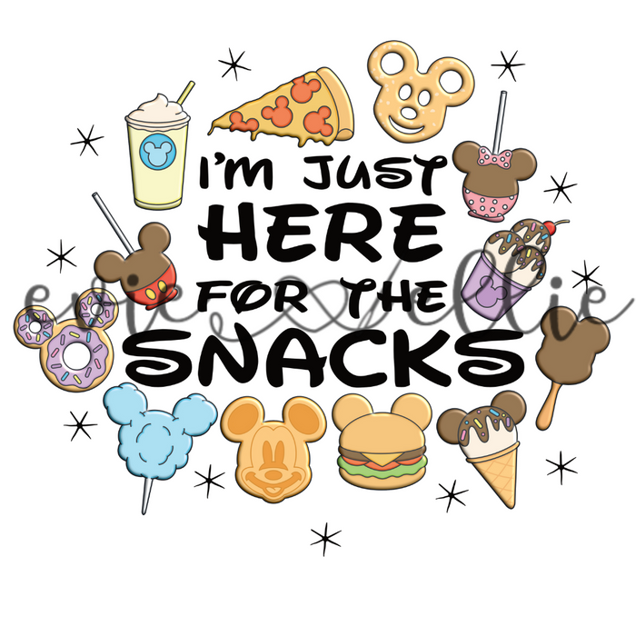 Just Here for the Snacks Sub