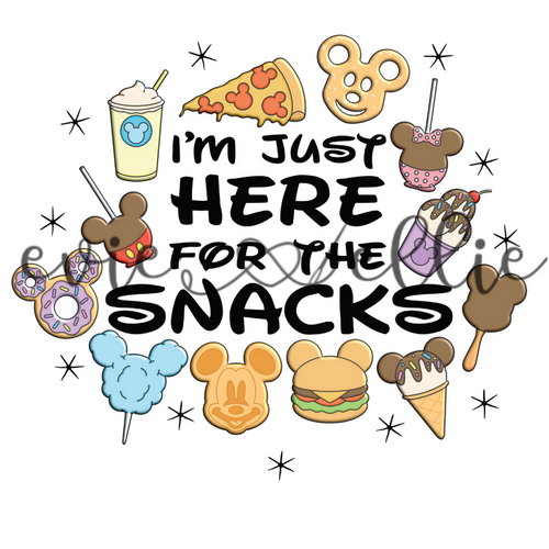 Just Here for the Snacks Sub