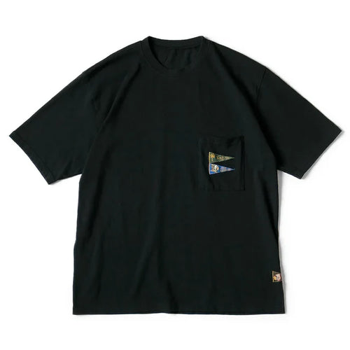 Kapital 20/-Jersey PENNANT T (3Flags) - Black