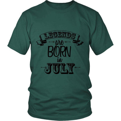 'Legends are Born in July' Unisex Shirt B-KaboodleWorld