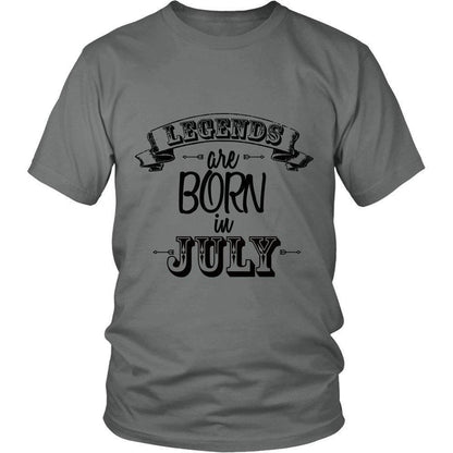 'Legends are Born in July' Unisex Shirt B-KaboodleWorld