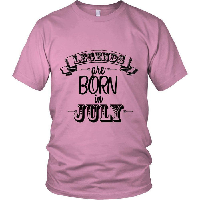 'Legends are Born in July' Unisex Shirt B-KaboodleWorld