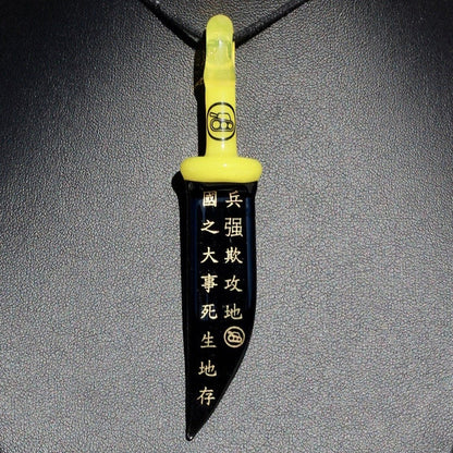 Lemon Drop Sword Pendant
