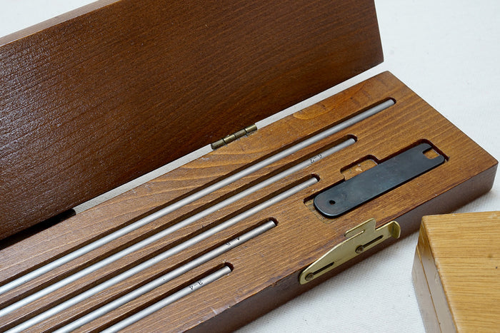 LIKE NEW IN BOX DEPTH GAGE RODS PLUS WATCH CASE REPAIR TOOL