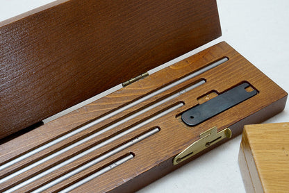 LIKE NEW IN BOX DEPTH GAGE RODS PLUS WATCH CASE REPAIR TOOL