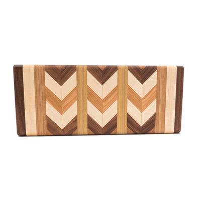 Long Herringbone Bread Board - Ali's Wagon