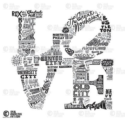 Love Philly Toddler Tee - Ali's Wagon