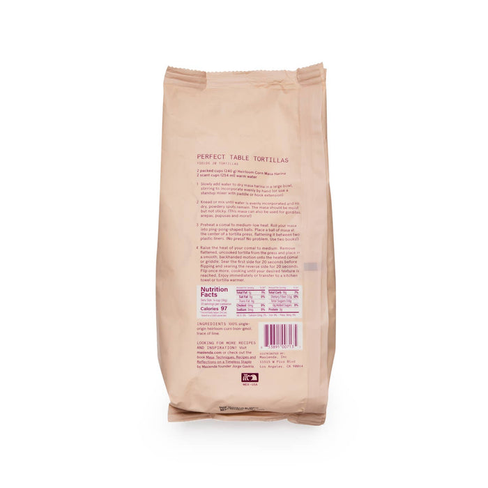 Masienda Heirloom White Corn Masa