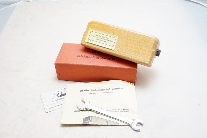 MIB ULMIA NO. 732 SCRAPER / BURNISHING BLOCK
