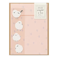 Midori Letter Set with Stickers - Birds