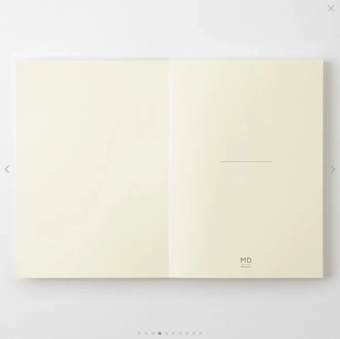 Midori MD Notebook - A5 Thick - Blank