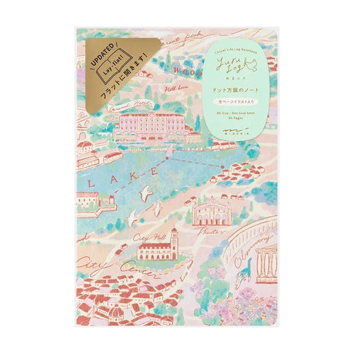 Midori Yuru Log Notebook B6 - Travel & Hotel