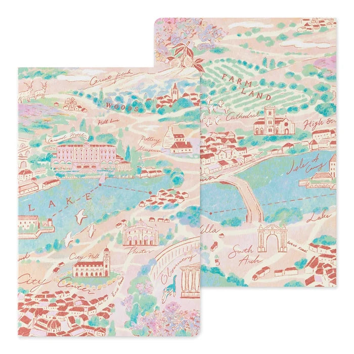 Midori Yuru Log Notebook B6 - Travel & Hotel