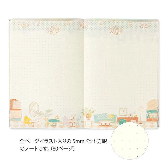 Midori Yuru Log Notebook B6 - Travel & Hotel