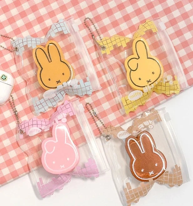 Miffy Bread Squishy Pouch Keyring