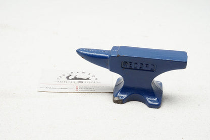 MINT RECORD MINI CAST IRON ANVIL