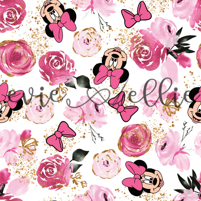Mouse Bow Flowers-- Multiple Colors