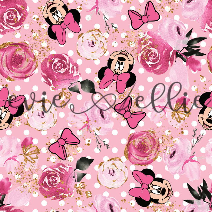 Mouse Bow Flowers-- Multiple Colors
