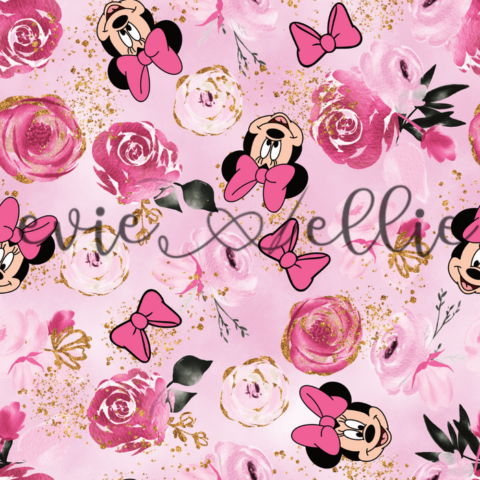 Mouse Bow Flowers-- Multiple Colors