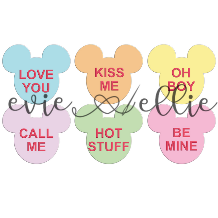 Mouse Candy Hearts Sub