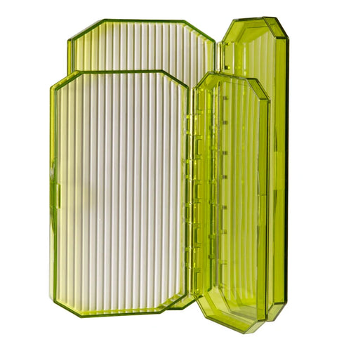 New Phase 1282 Sure Lock Ridge Foam Green Tint Medium 1" x 5" x 7.25" by New Phase Inc at Freestone Fly Shop