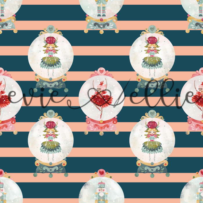 Nutcracker Snow Globes-- Multiple Options