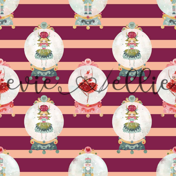 Nutcracker Snow Globes-- Multiple Options